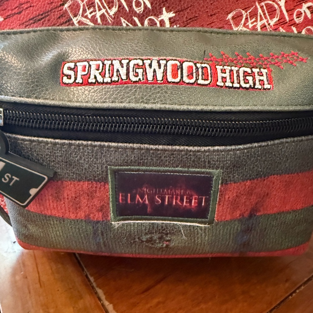 Nightmare on Elm Street Mini Backpack NWT - Picture 5 of 9